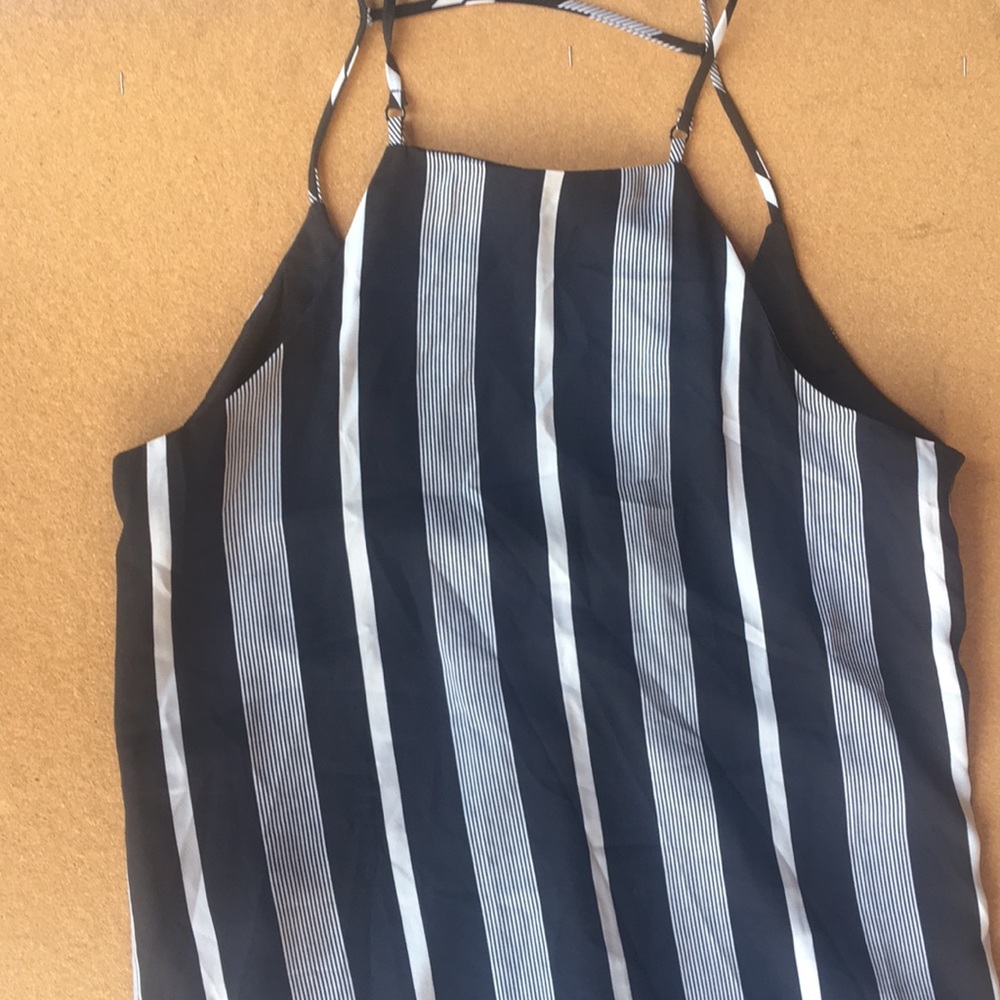 Forever 21 striped maxi dress
